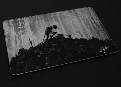 SYLO minimal GLASS MOUSEPAD