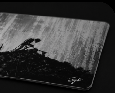 SYLO minimal GLASS MOUSEPAD